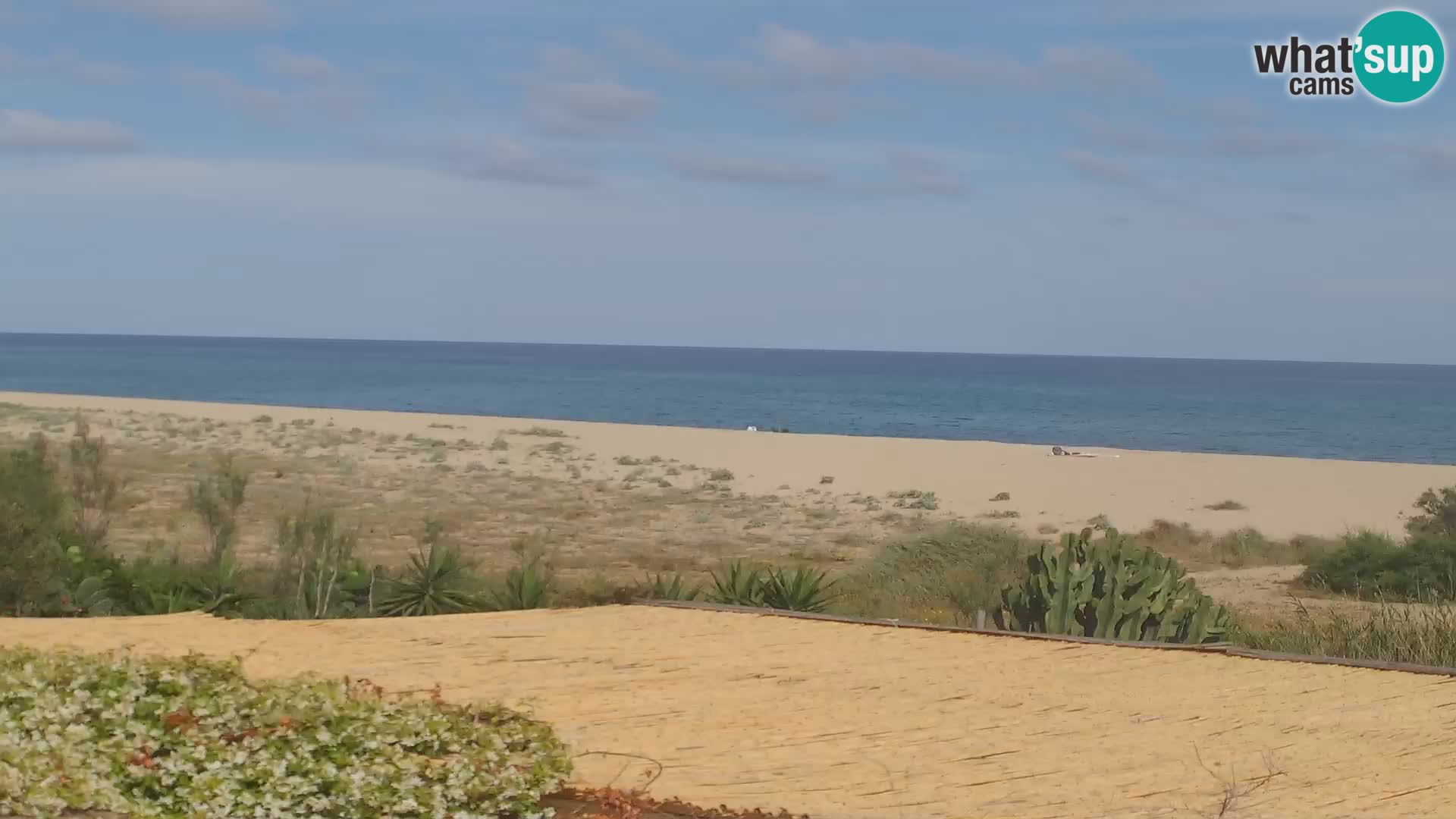 Live Webcam Marina di Orosei – beach in Sardinia – Italy