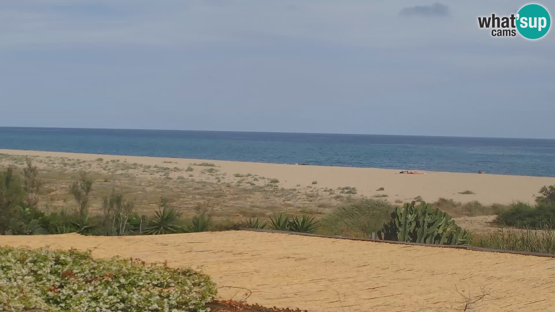 Live Webcam Marina di Orosei – beach in Sardinia – Italy