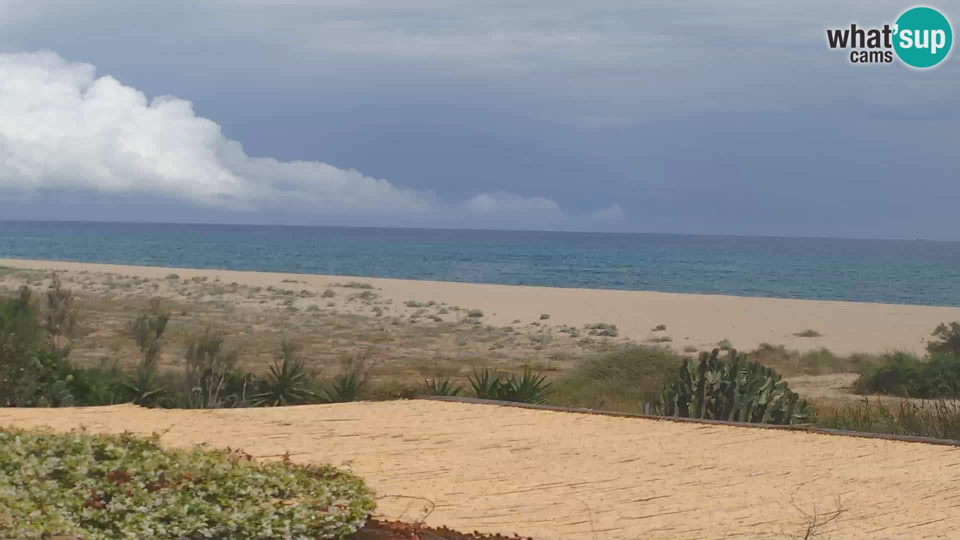 Live Webcam Marina di Orosei – beach in Sardinia – Italy