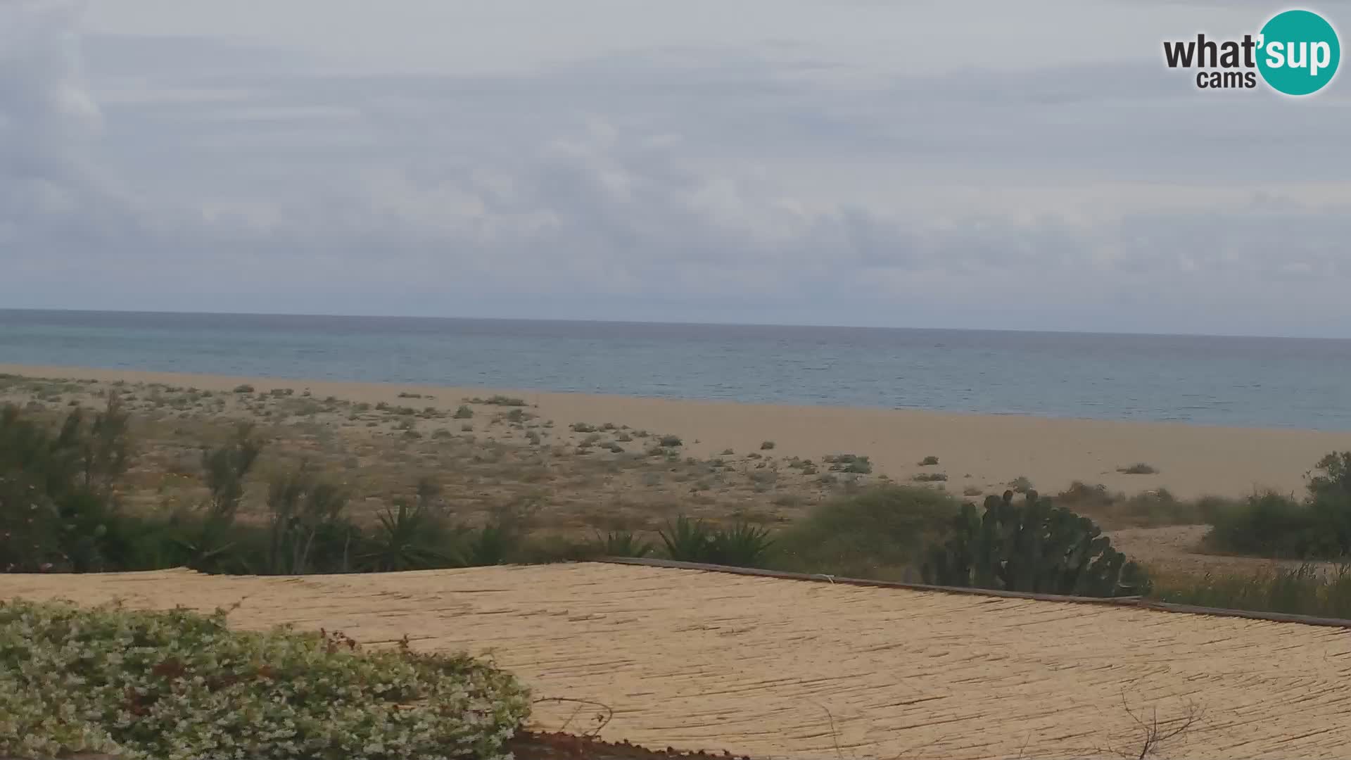 Live Webcam Marina di Orosei – beach in Sardinia – Italy