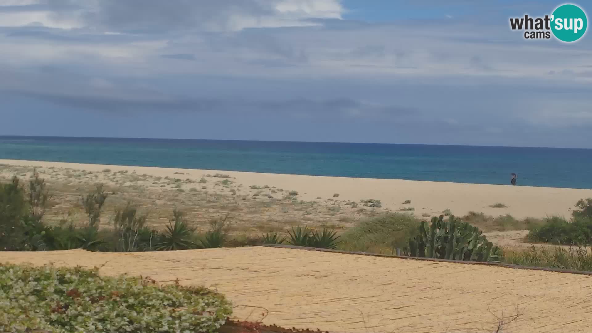 Live Webcam Marina di Orosei – beach in Sardinia – Italy