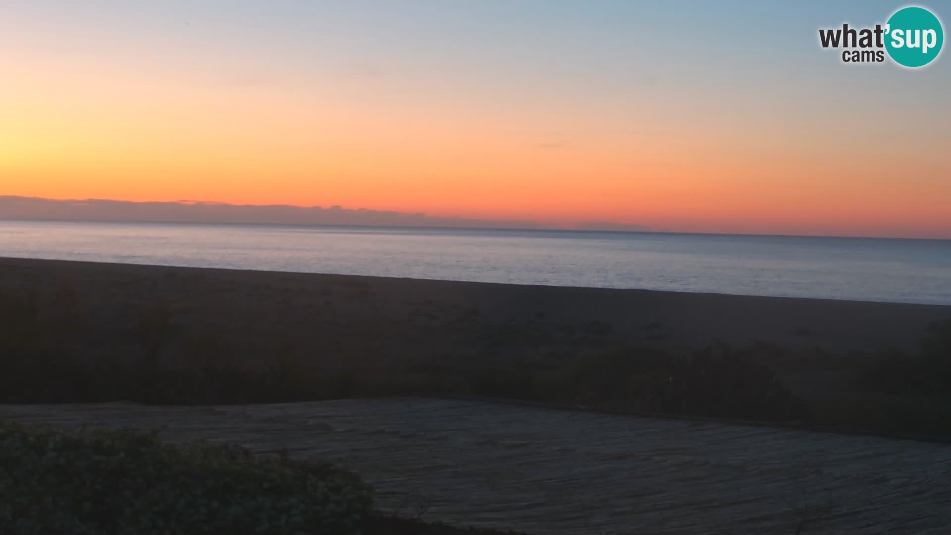 Marina di Orosei webcam – Strand in Sardinien – Italien