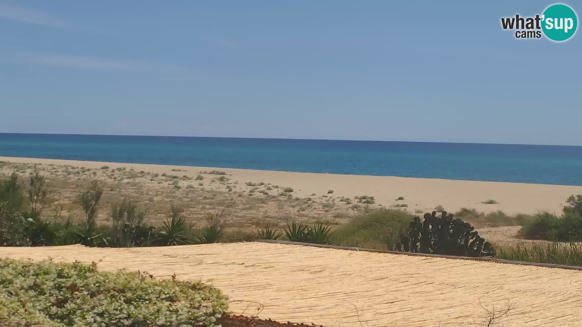 Live Webcam Marina di Orosei – beach in Sardinia – Italy