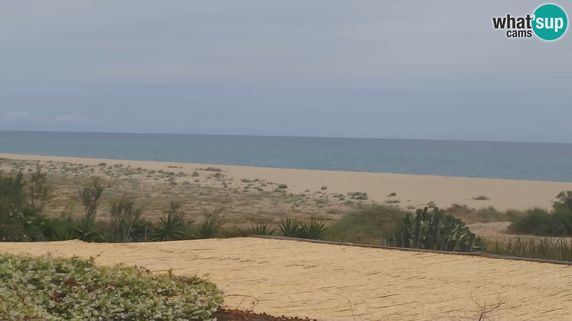 Spletna kamera Marina di Orosei – plaža v Sardiniji – Italija
