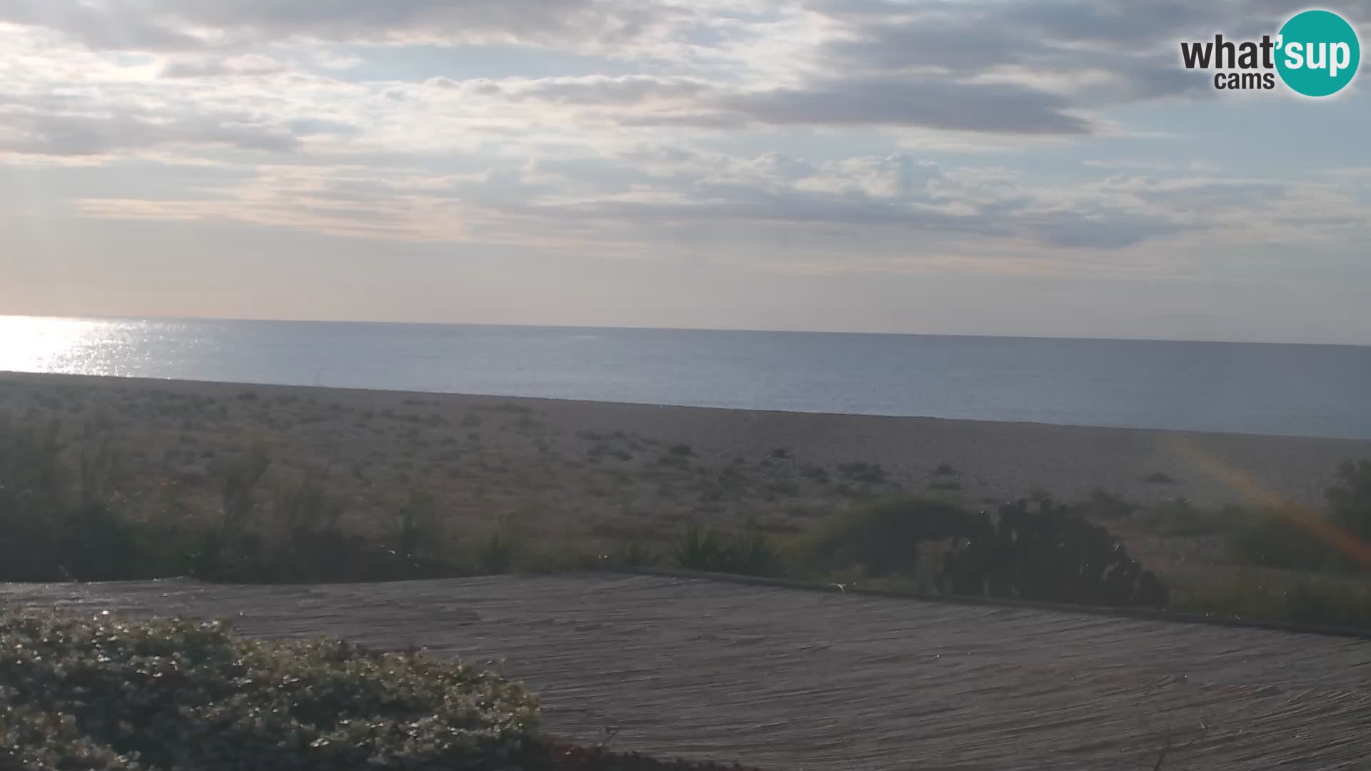 Web kamera Marina di Orosei – plaža u Sardiniji – Italija