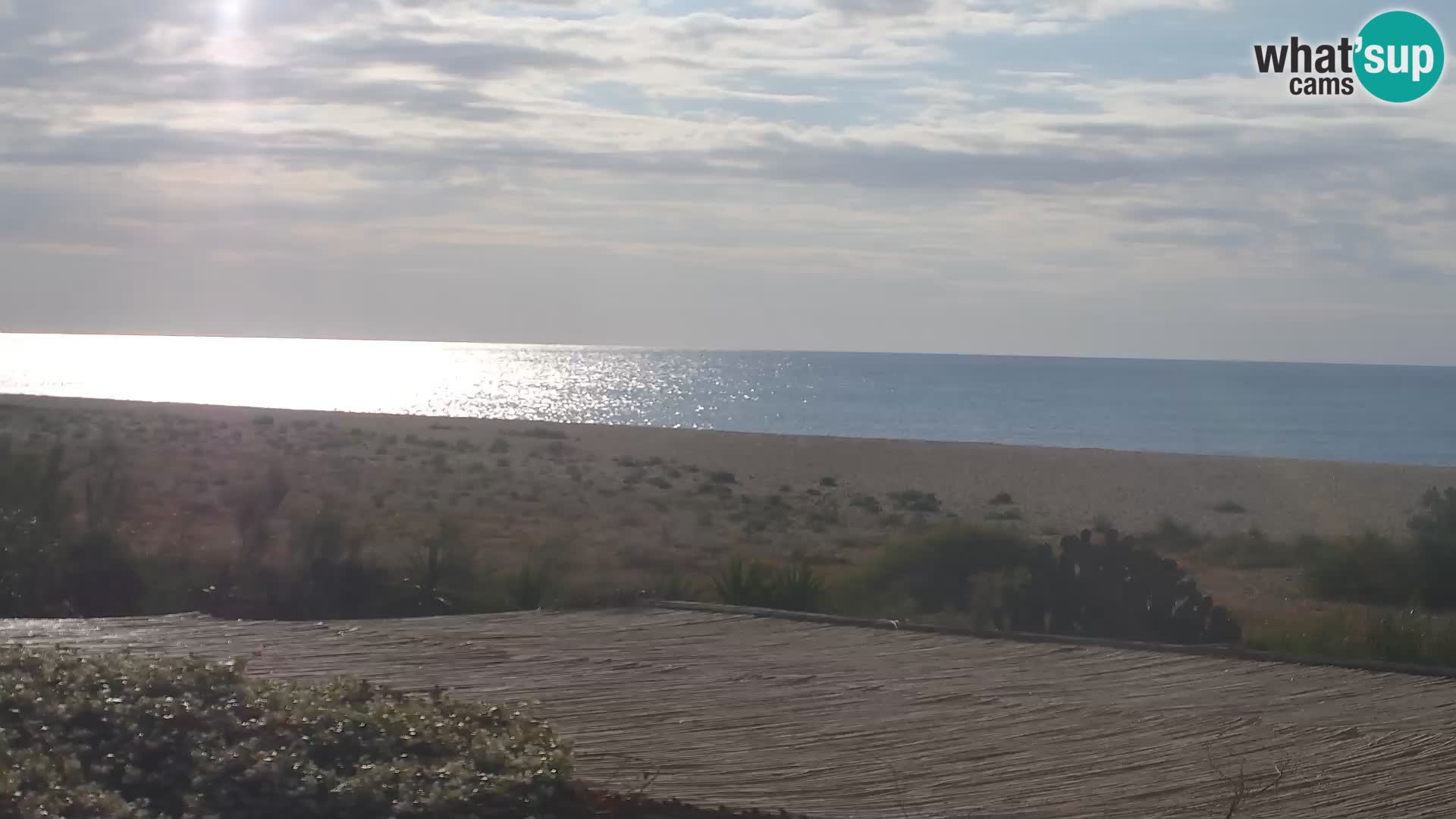 Camera en vivo Marina di Orosei – playa in Cerdeña – Italia