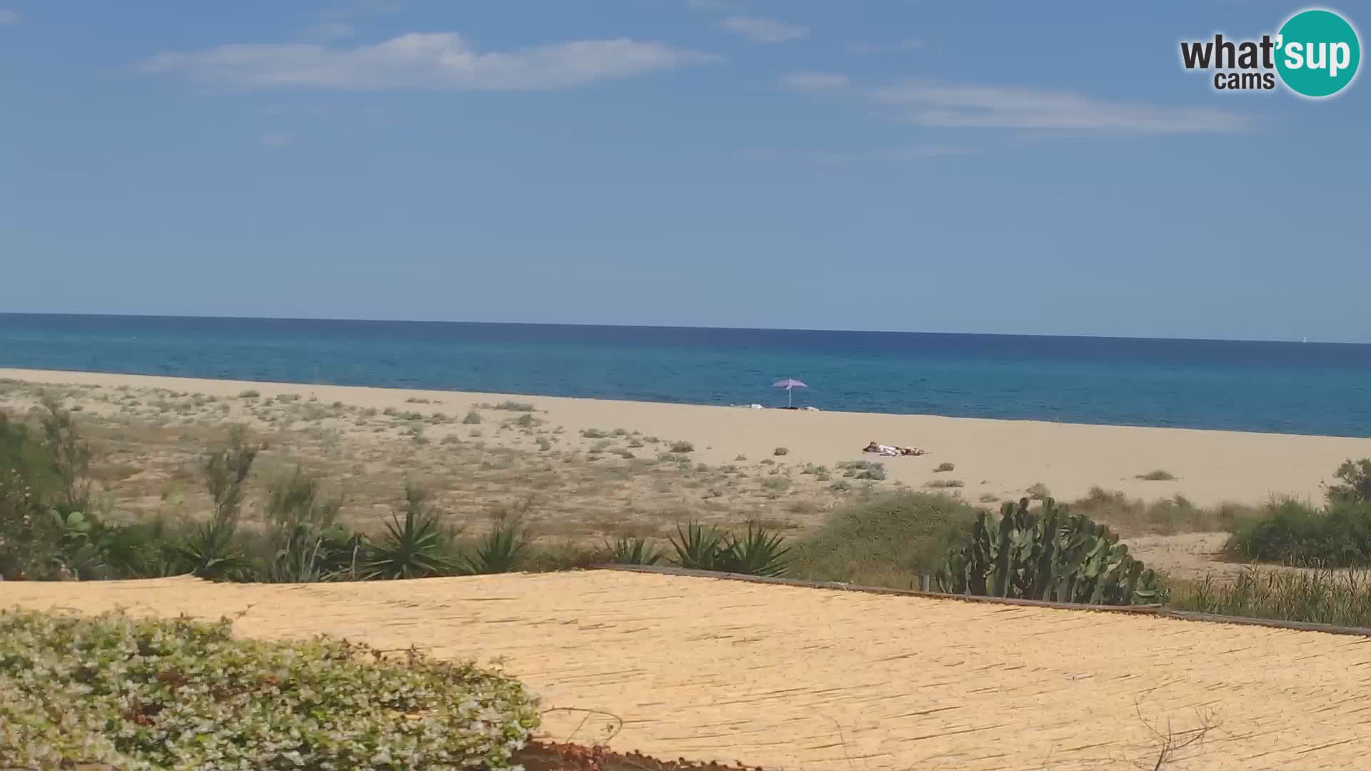 Web kamera Marina di Orosei – plaža u Sardiniji – Italija