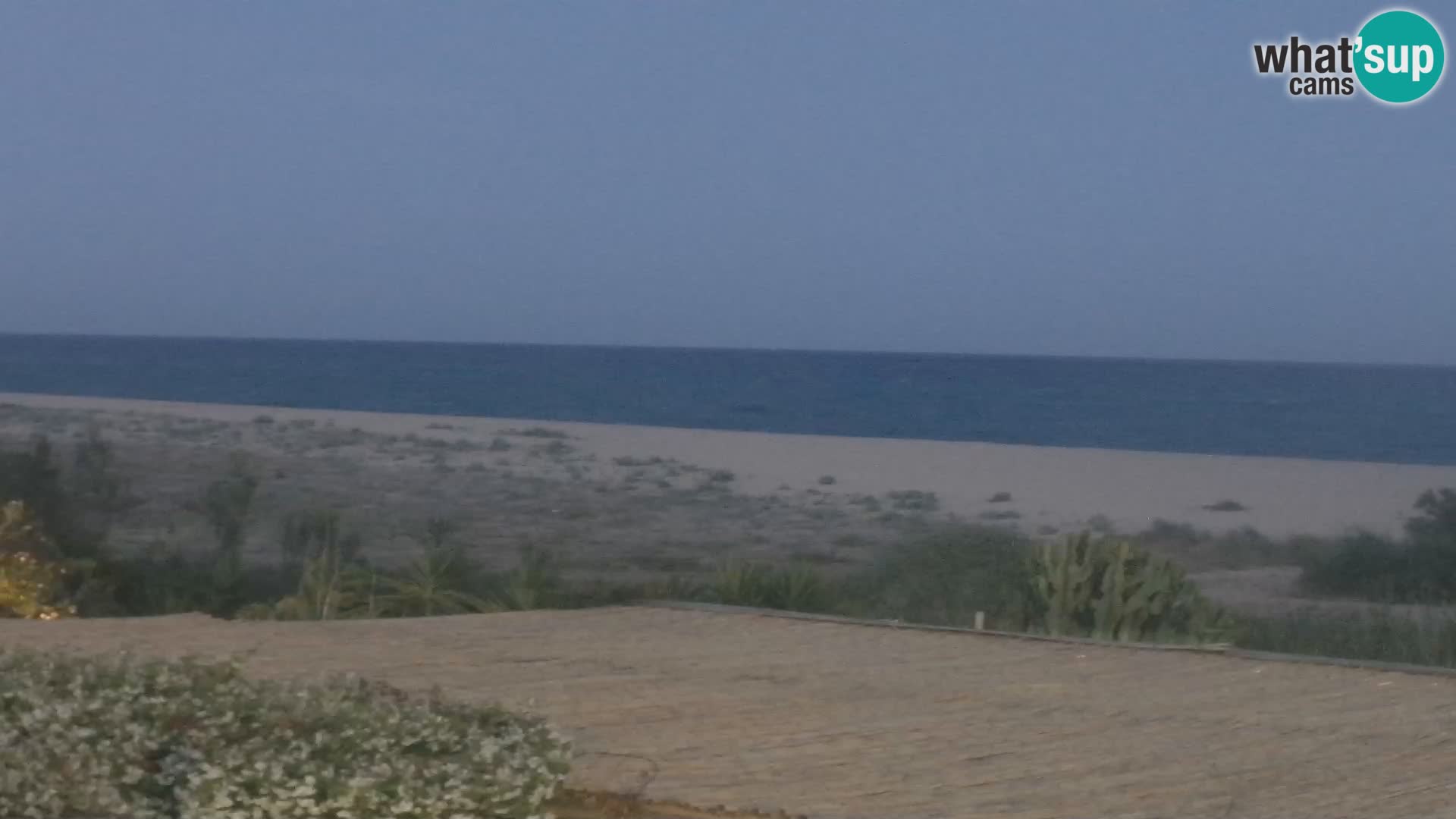 Spletna kamera Marina di Orosei – plaža v Sardiniji – Italija