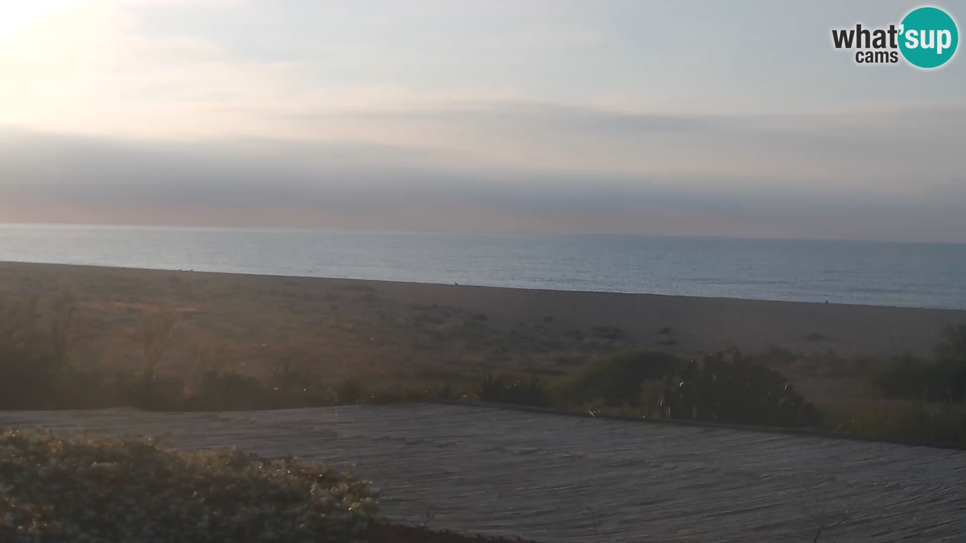 Spletna kamera Marina di Orosei – plaža v Sardiniji – Italija