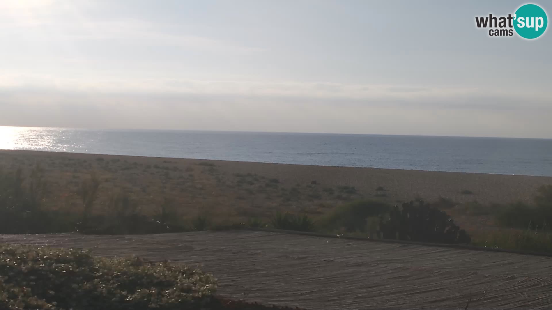 Live Webcam Marina di Orosei – beach in Sardinia – Italy