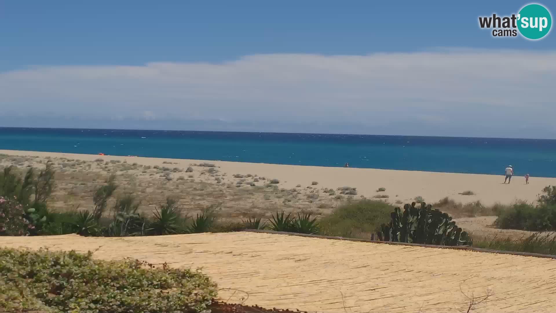 Live Webcam Marina di Orosei – beach in Sardinia – Italy
