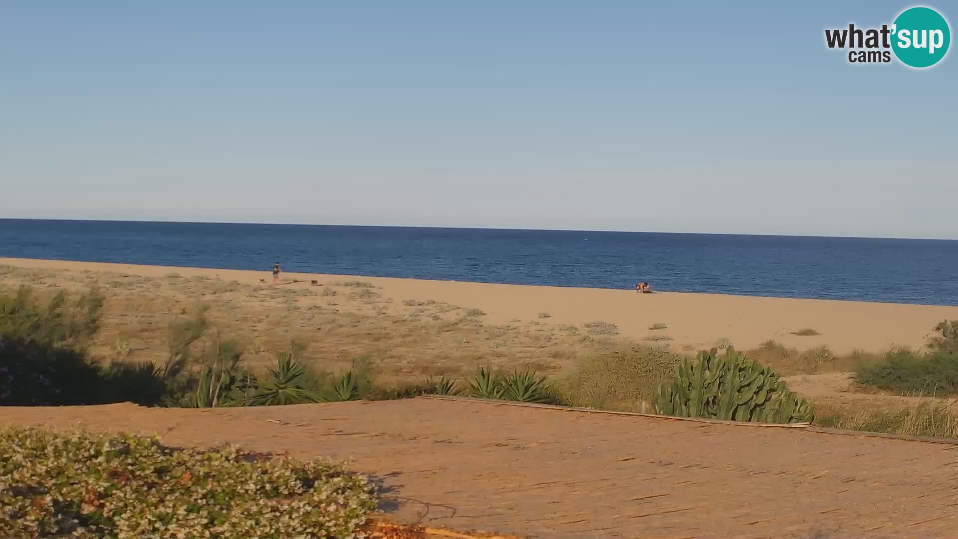 Live Webcam Marina di Orosei – beach in Sardinia – Italy
