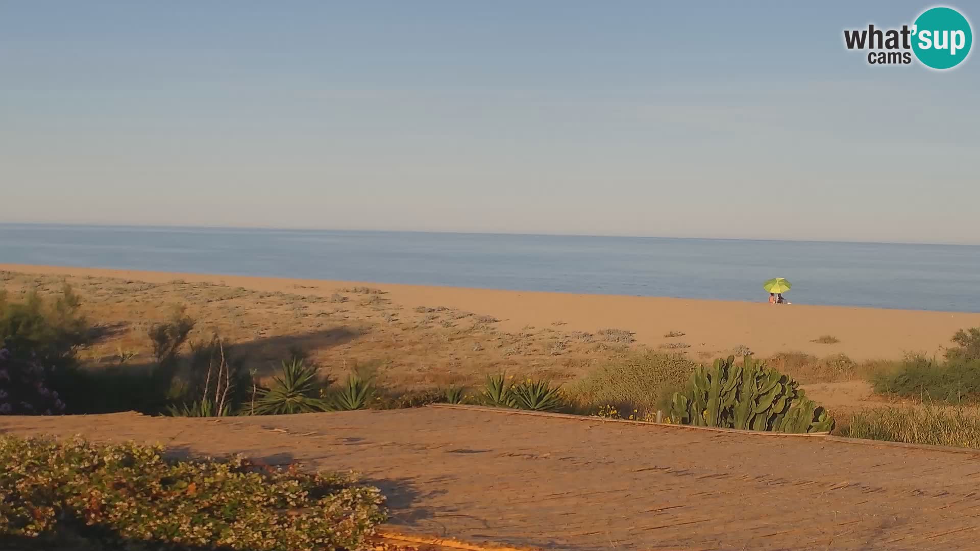 Live Webcam Marina di Orosei – beach in Sardinia – Italy