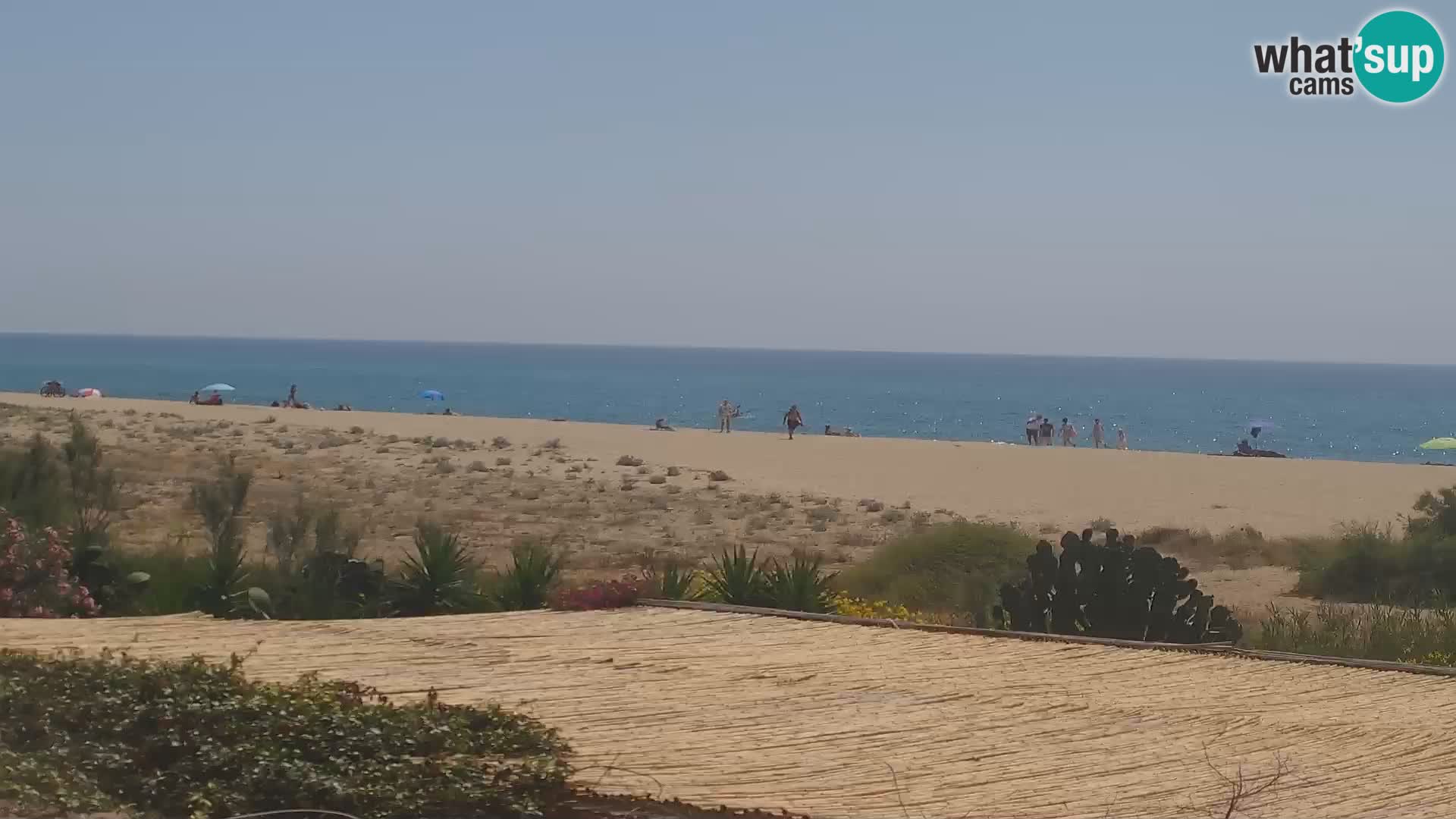 Live Webcam Marina di Orosei – beach in Sardinia – Italy
