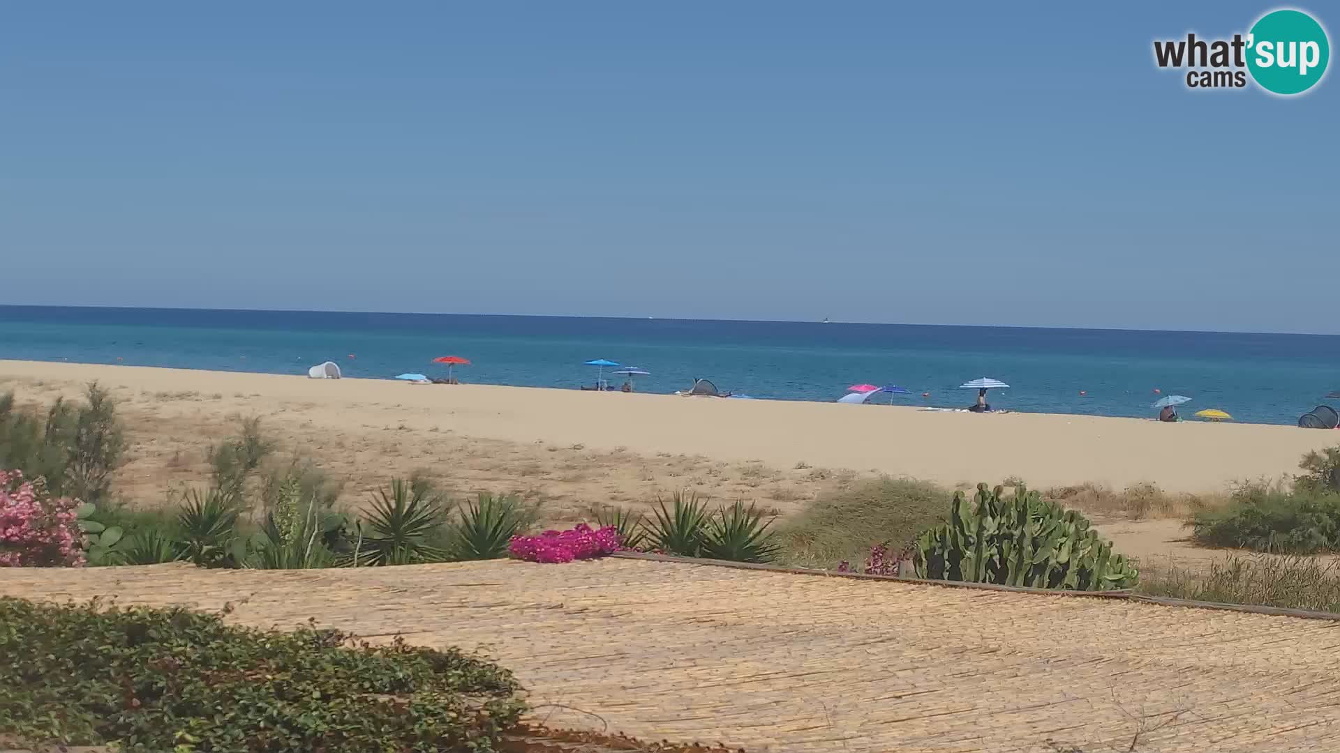 Camera en vivo Marina di Orosei – playa in Cerdeña – Italia