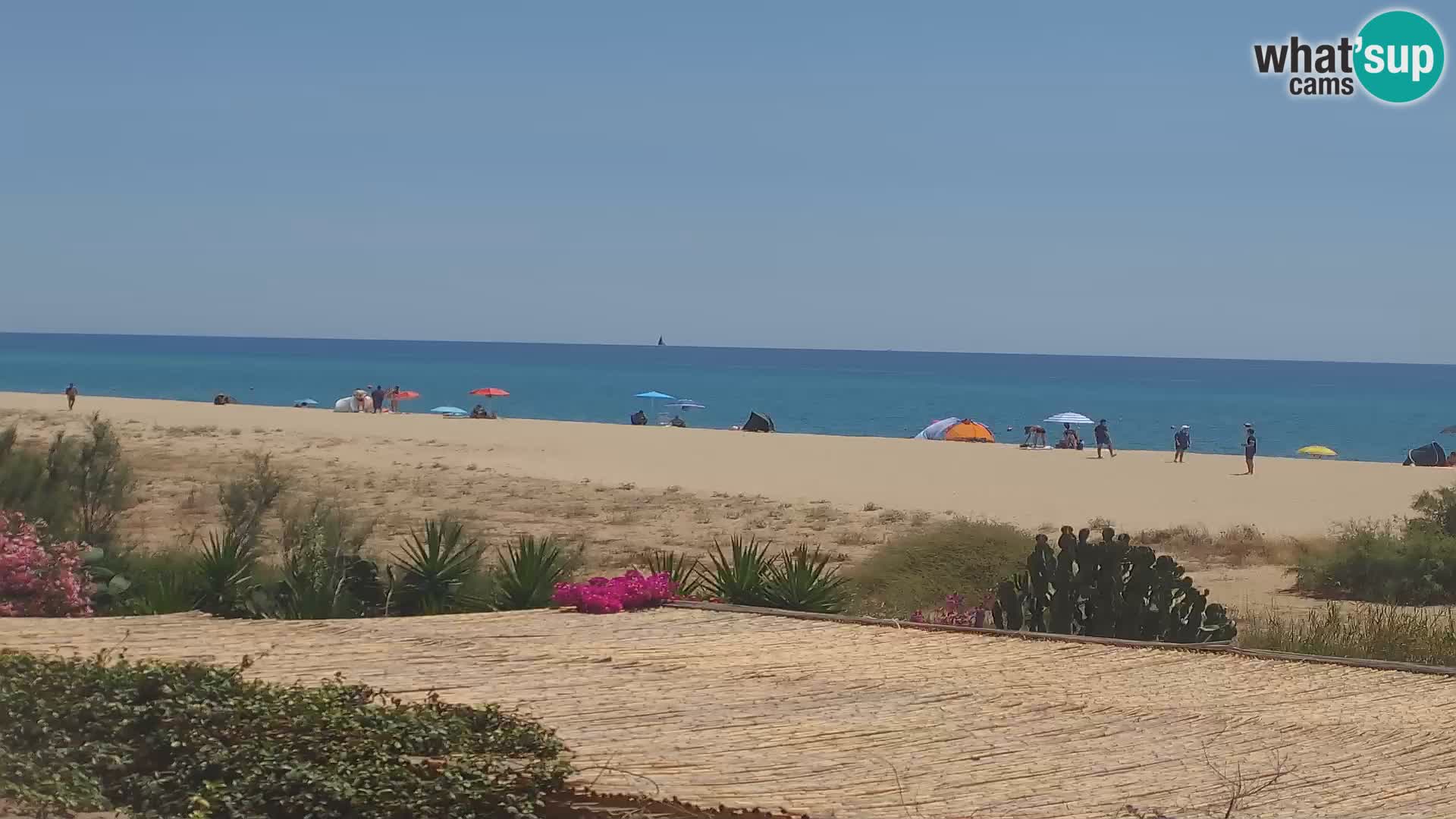 Web kamera Marina di Orosei – plaža u Sardiniji – Italija