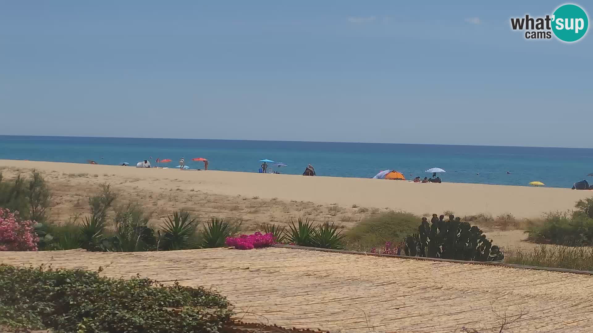 Camera en vivo Marina di Orosei – playa in Cerdeña – Italia