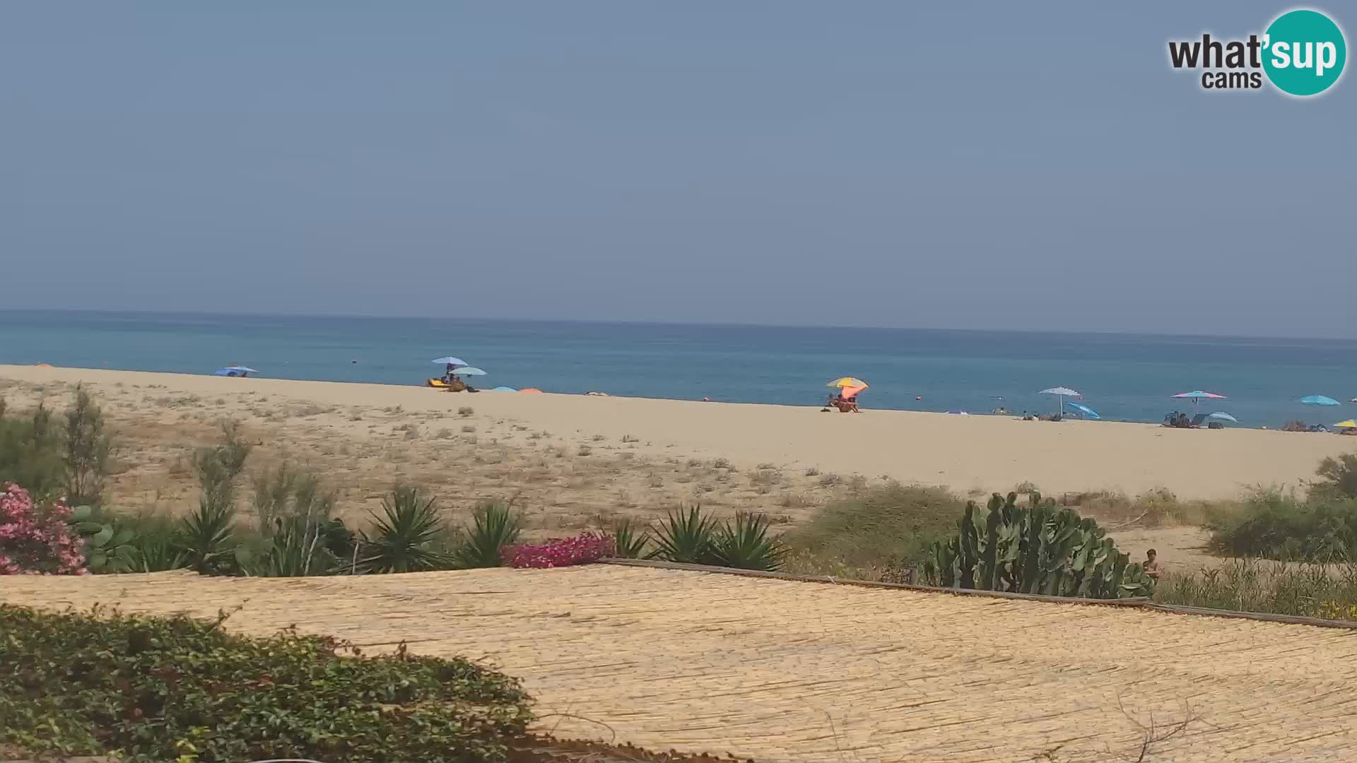 Live Webcam Marina di Orosei – beach in Sardinia – Italy