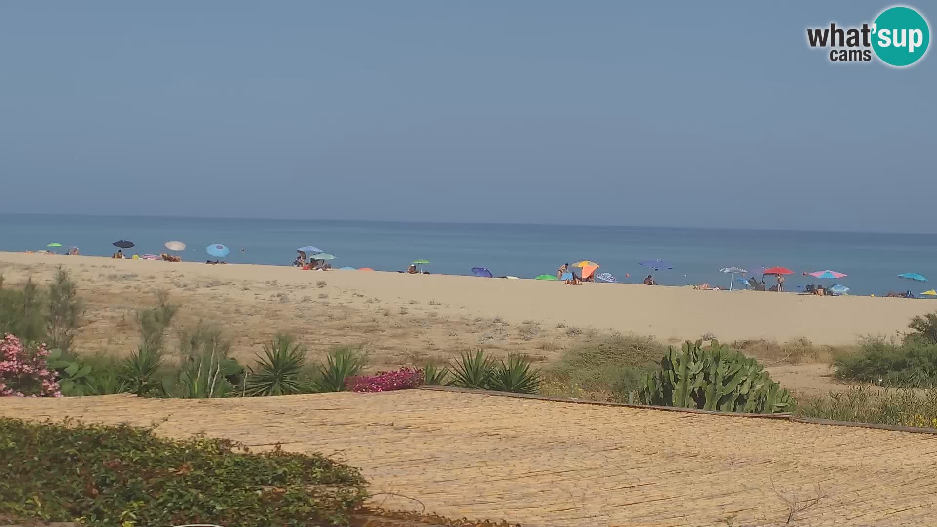 Live Webcam Marina di Orosei – beach in Sardinia – Italy