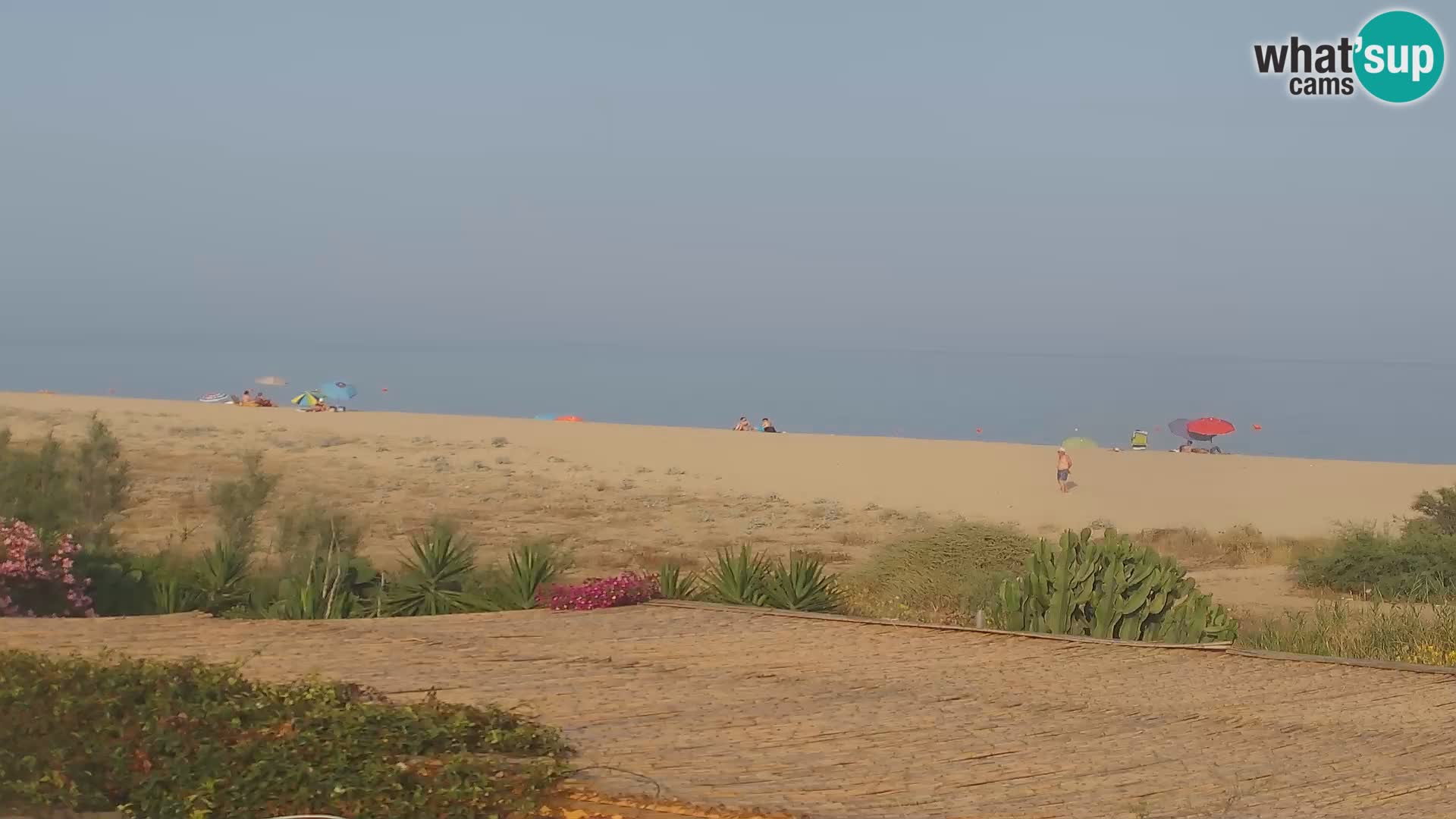 Live Webcam Marina di Orosei – beach in Sardinia – Italy