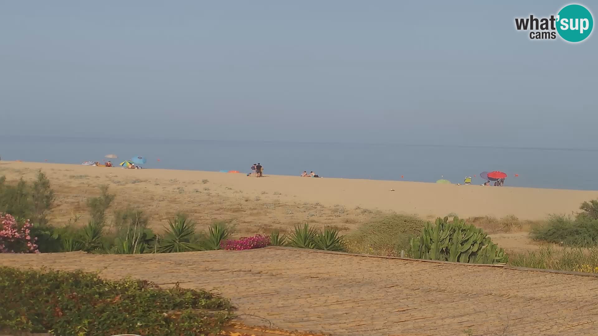 Live Webcam Marina di Orosei – beach in Sardinia – Italy