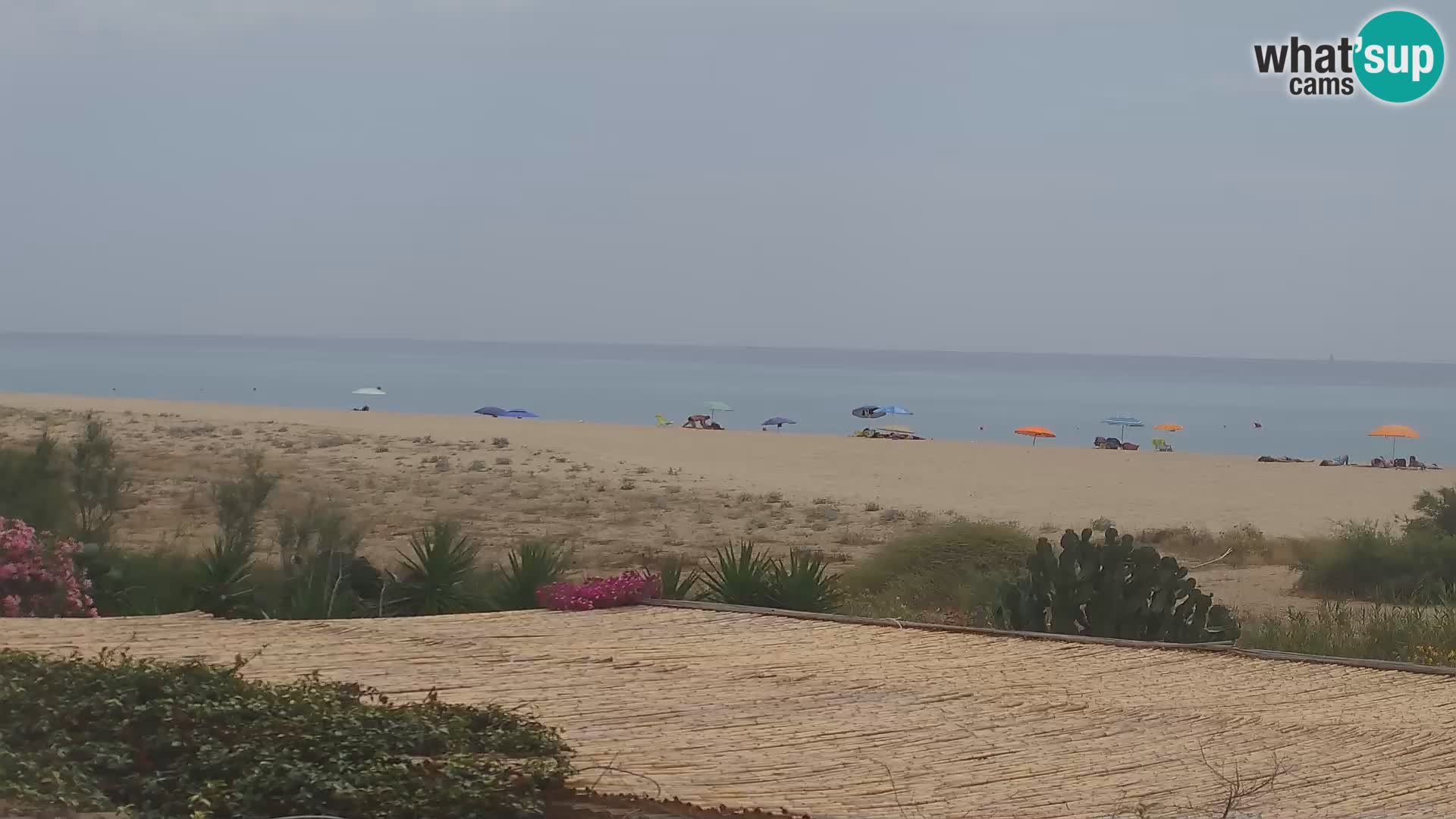 Live Webcam Marina di Orosei – beach in Sardinia – Italy