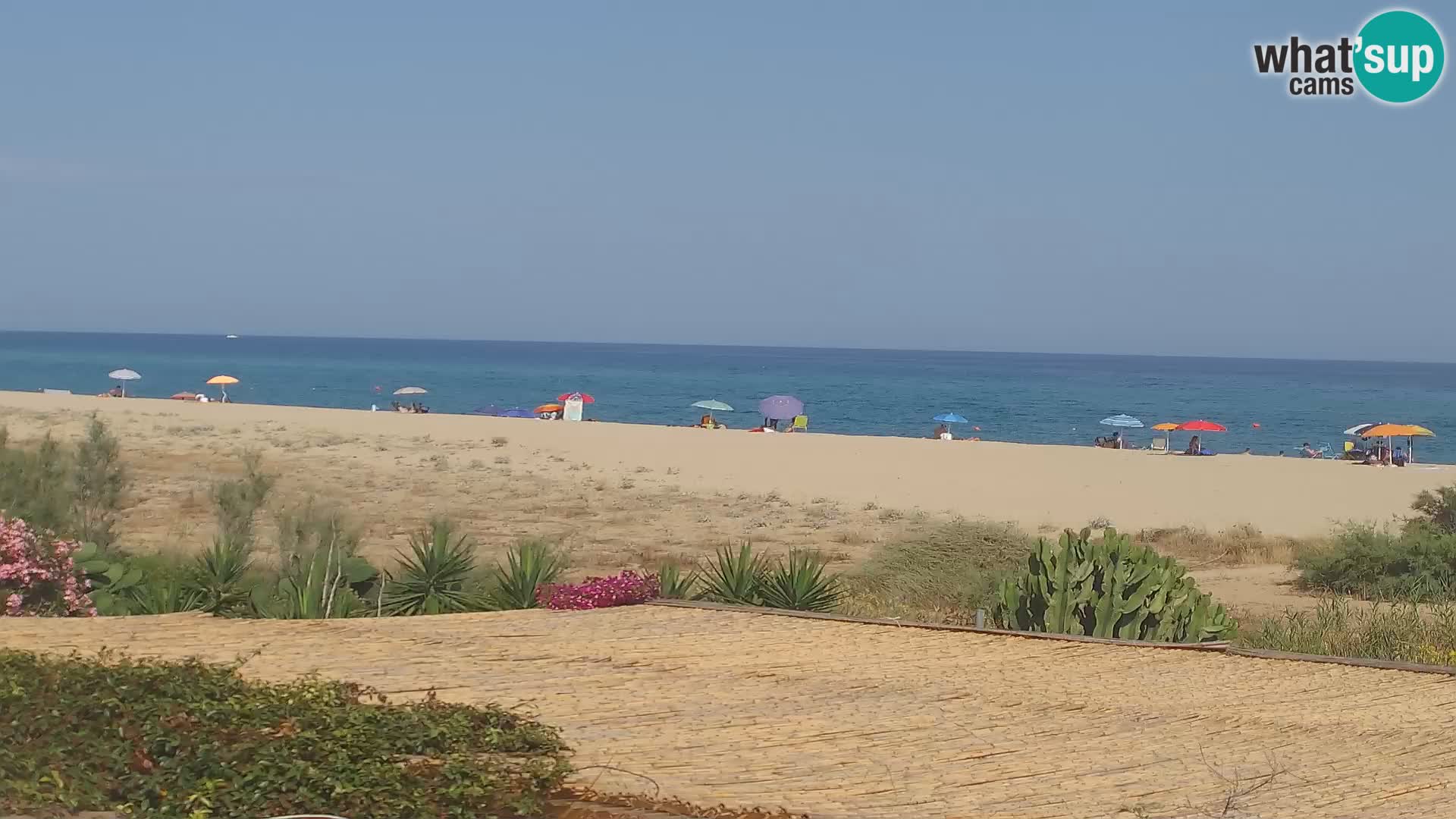 Live Webcam Marina di Orosei – beach in Sardinia – Italy