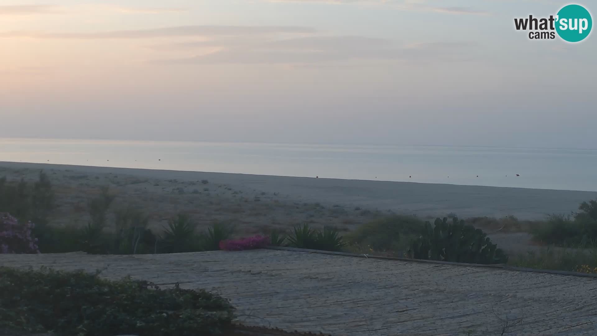Spletna kamera Marina di Orosei – plaža v Sardiniji – Italija