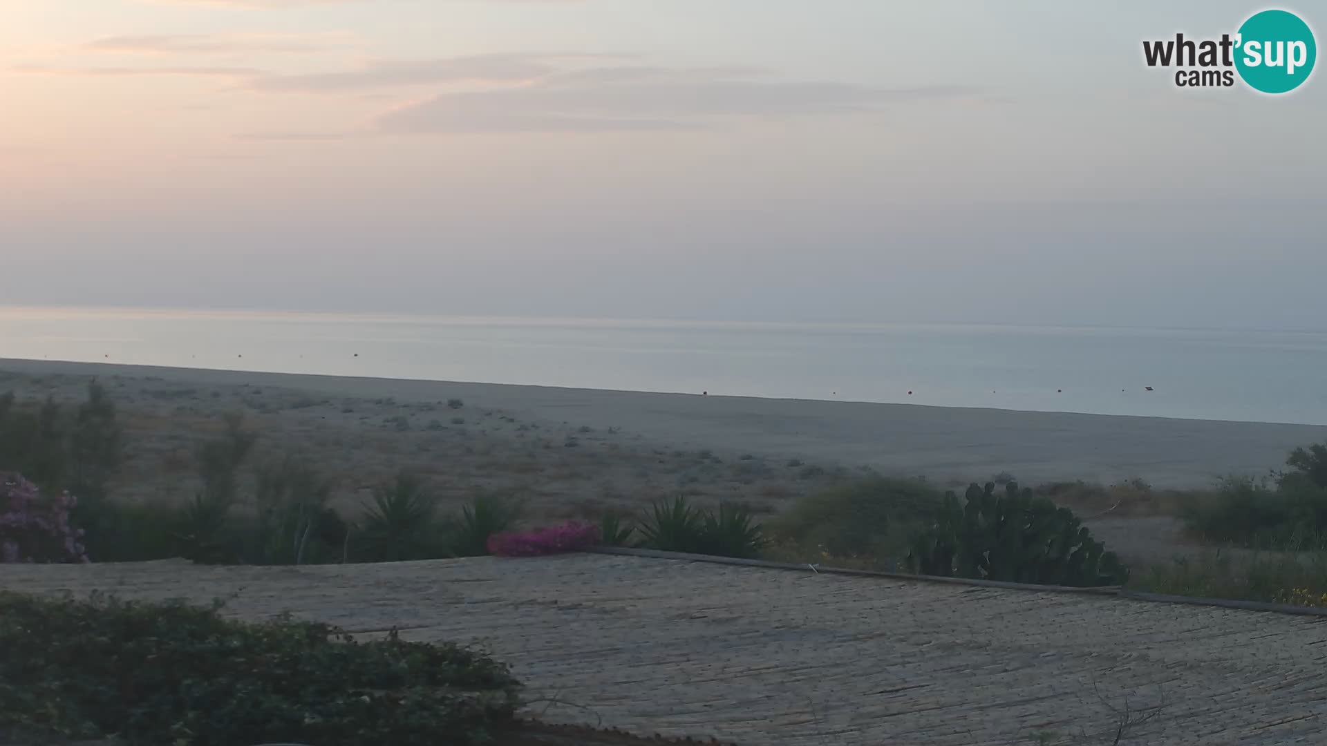 Spletna kamera Marina di Orosei – plaža v Sardiniji – Italija