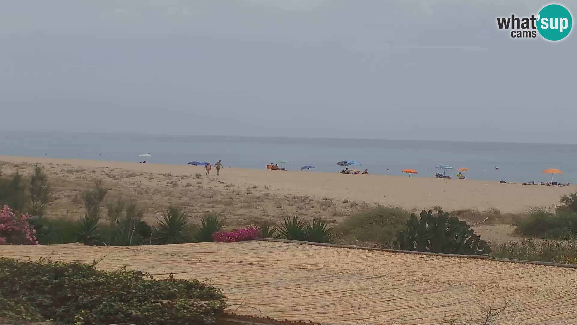 Spletna kamera Marina di Orosei – plaža v Sardiniji – Italija