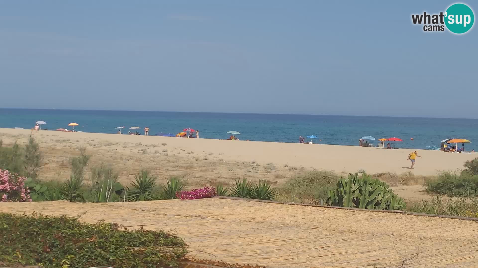 Live Webcam Marina di Orosei – spiaggia in Sardegna