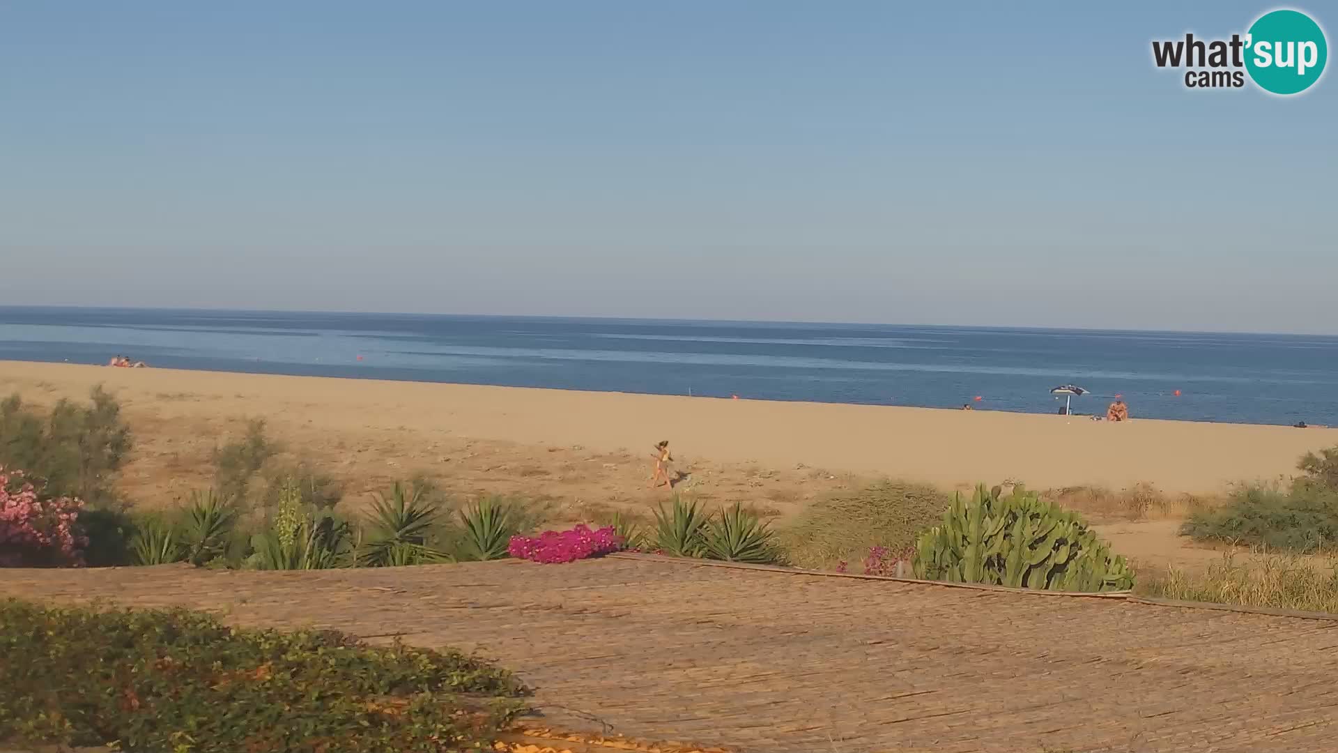 Spletna kamera Marina di Orosei – plaža v Sardiniji – Italija