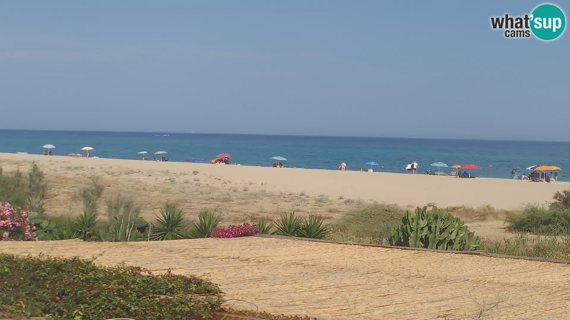 Spletna kamera Marina di Orosei – plaža v Sardiniji – Italija