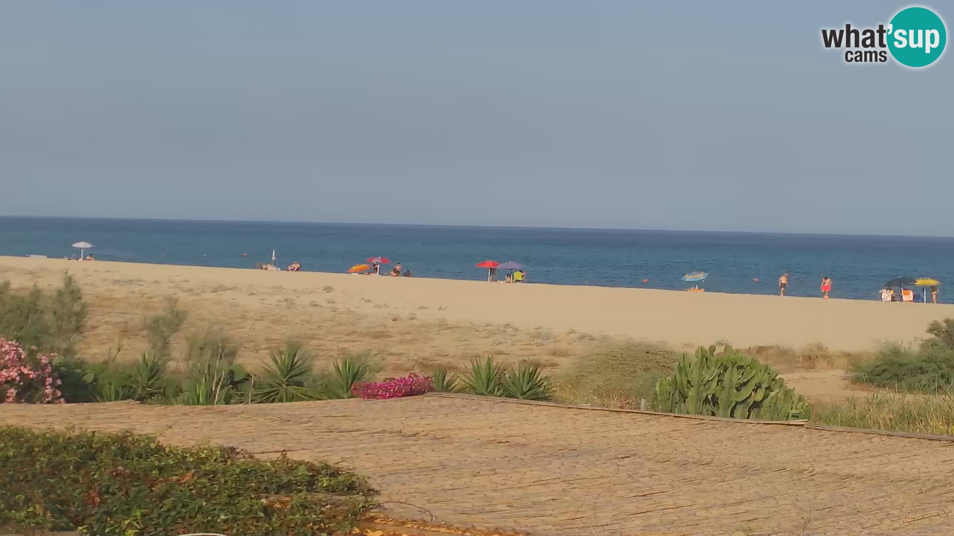 Spletna kamera Marina di Orosei – plaža v Sardiniji – Italija