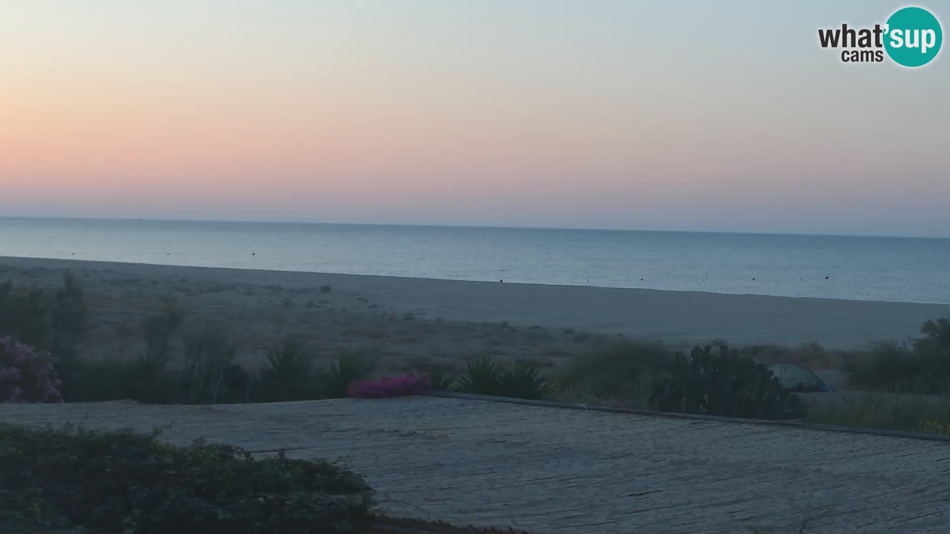 Camera en vivo Marina di Orosei – playa in Cerdeña – Italia