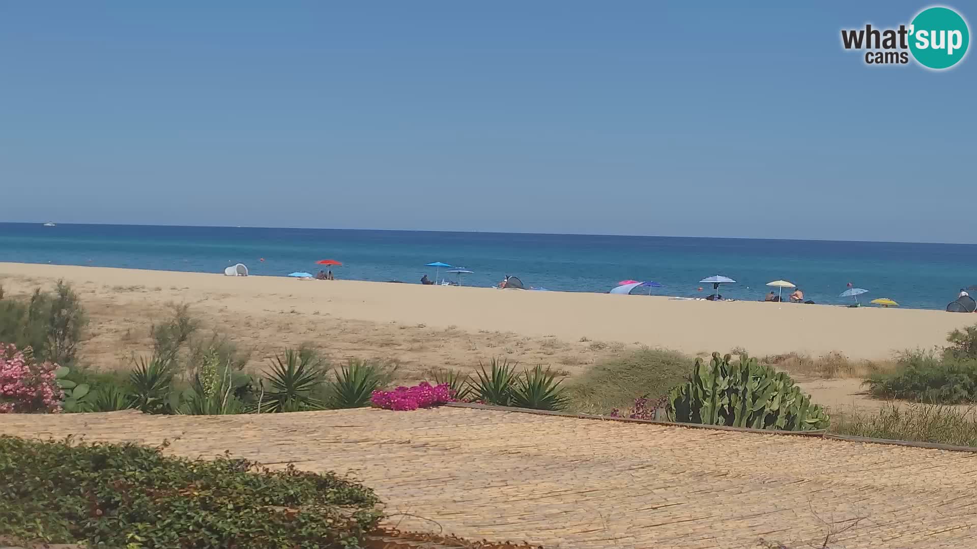 Camera en vivo Marina di Orosei – playa in Cerdeña – Italia