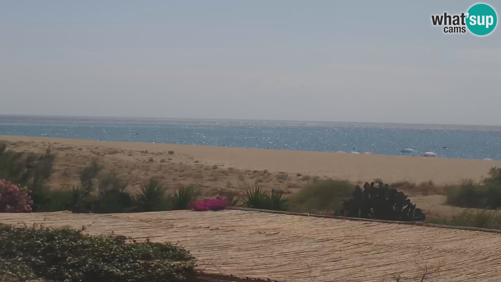Live Webcam Marina di Orosei – beach in Sardinia – Italy
