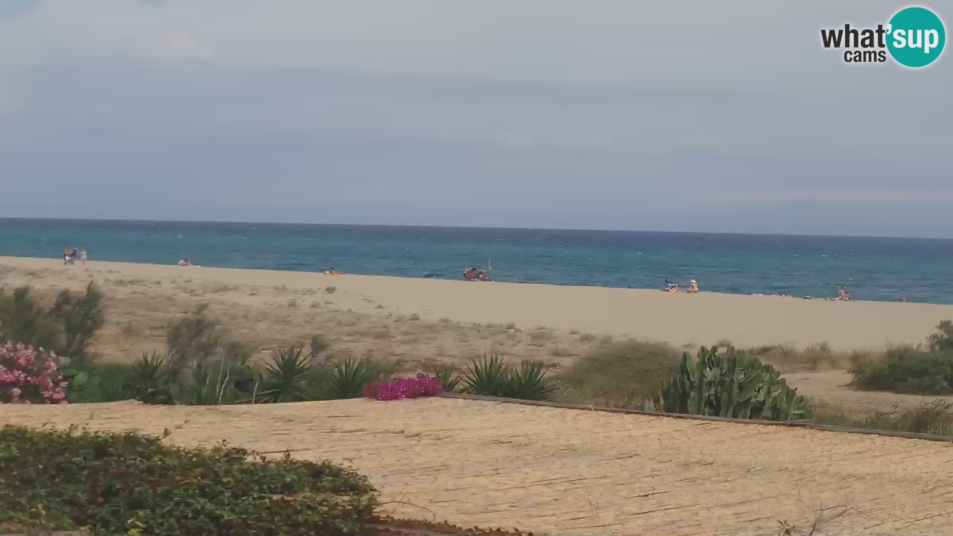 Live Webcam Marina di Orosei – beach in Sardinia – Italy