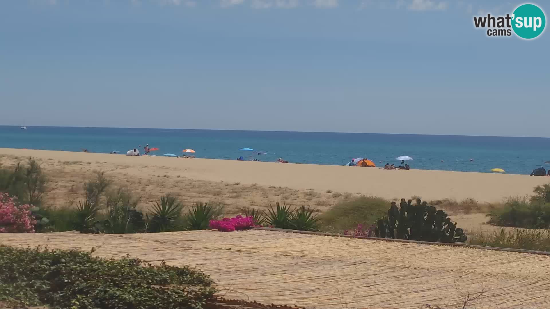 Marina di Orosei webcam – Strand in Sardinien – Italien