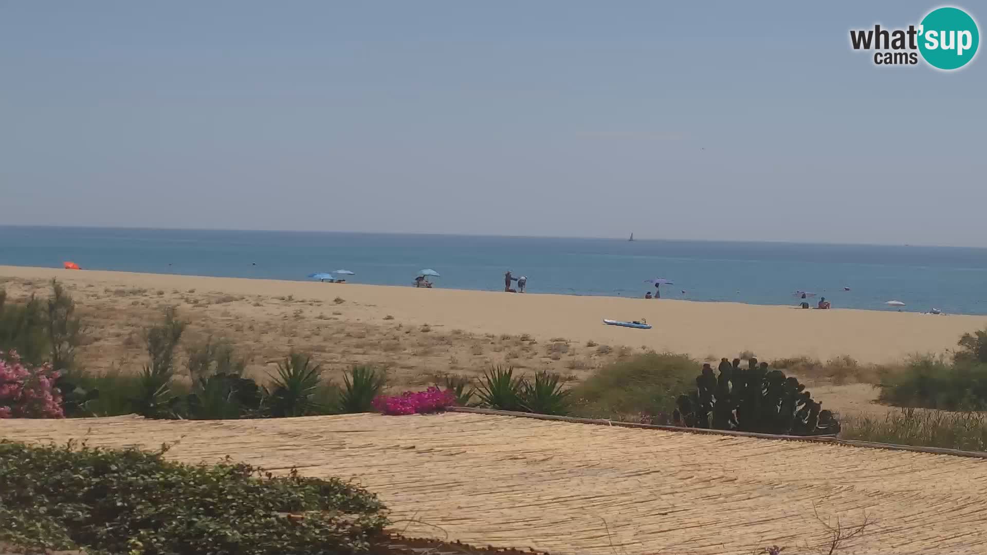 Live Webcam Marina di Orosei – beach in Sardinia – Italy