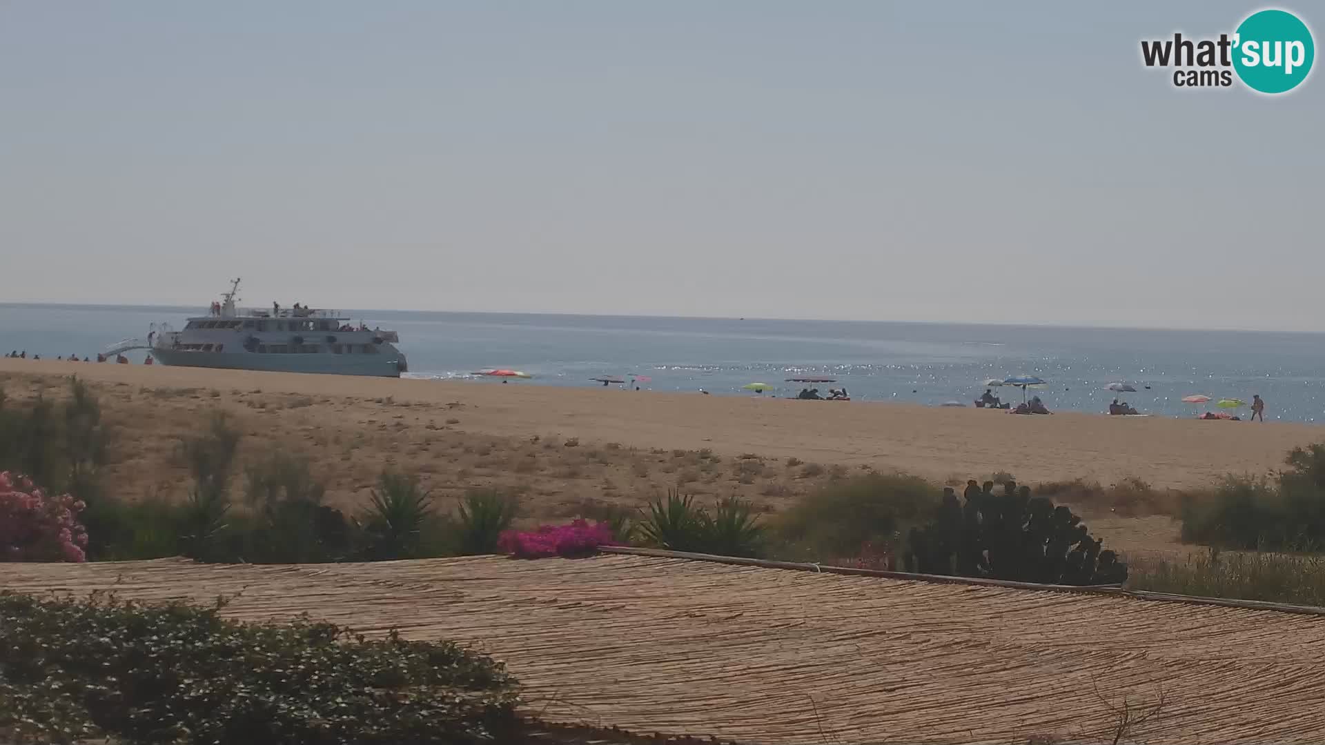 Spletna kamera Marina di Orosei – plaža v Sardiniji – Italija