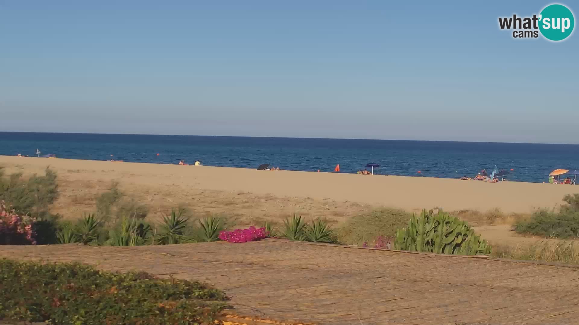 Live Webcam Marina di Orosei – beach in Sardinia – Italy