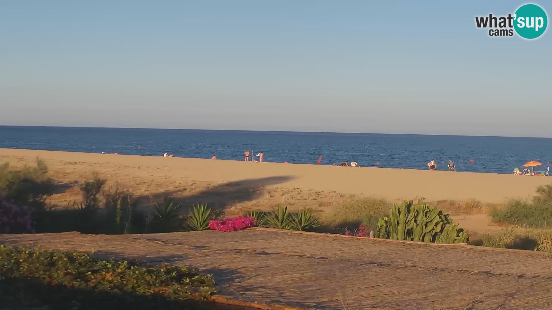 Live Webcam Marina di Orosei – beach in Sardinia – Italy