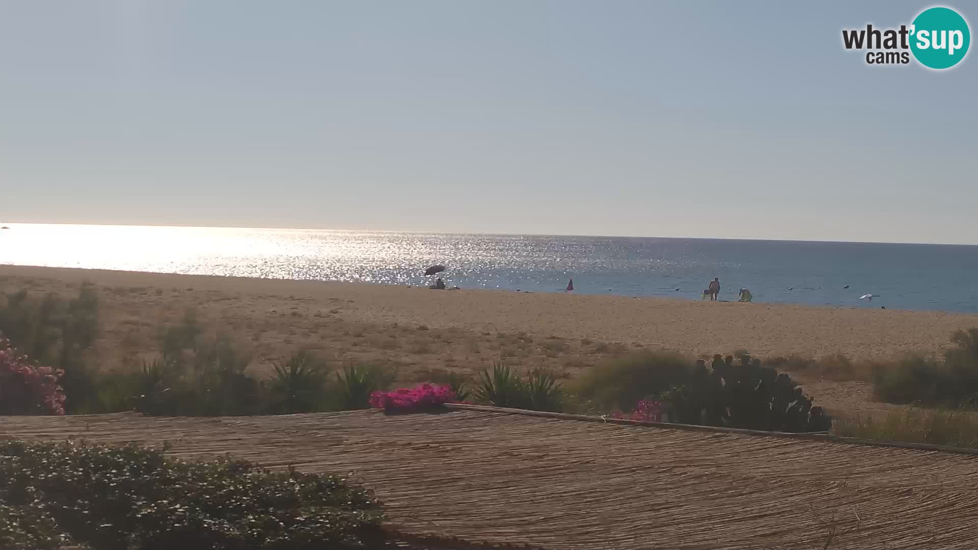 Live Webcam Marina di Orosei – beach in Sardinia – Italy
