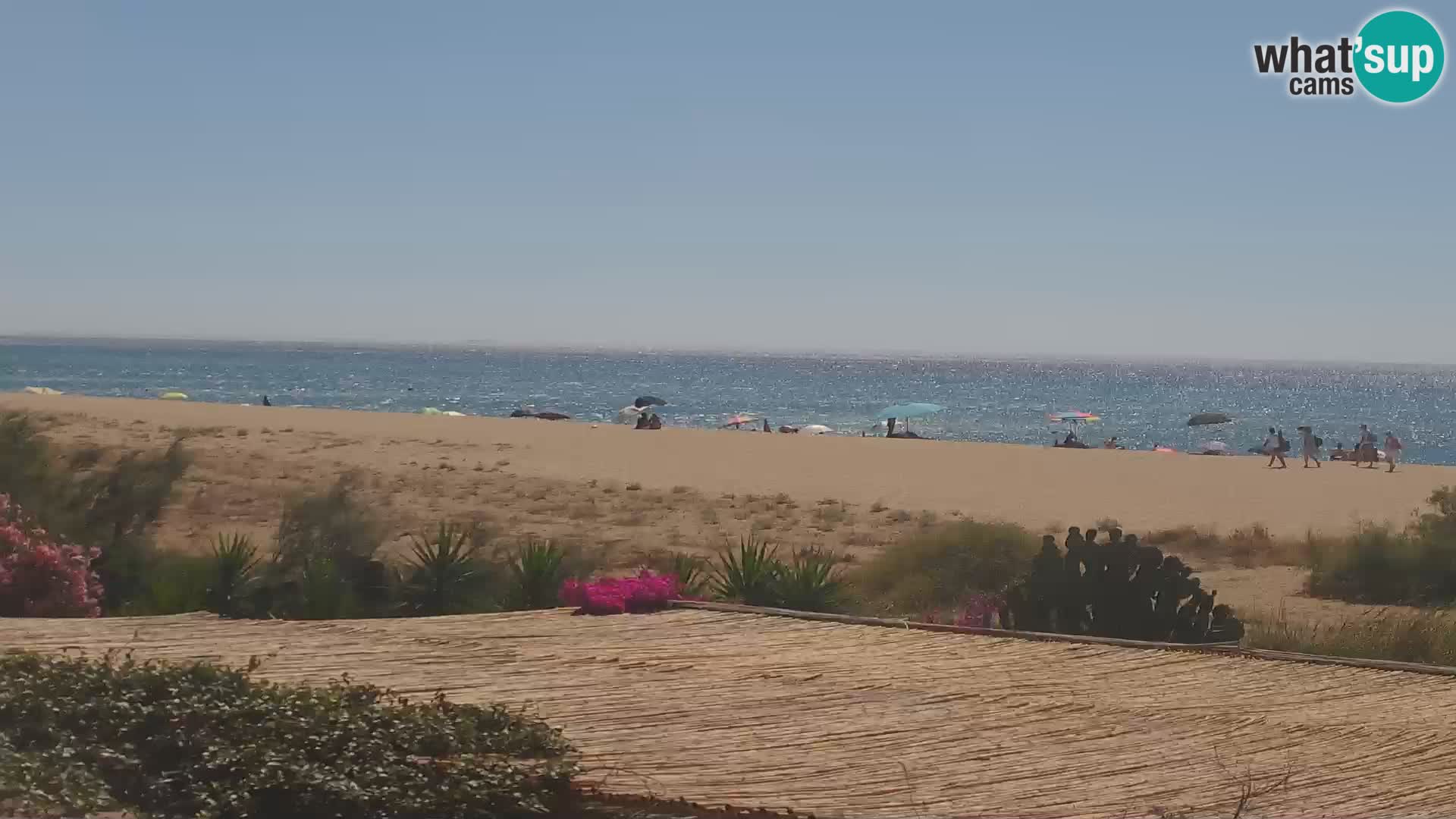 Live Webcam Marina di Orosei – beach in Sardinia – Italy