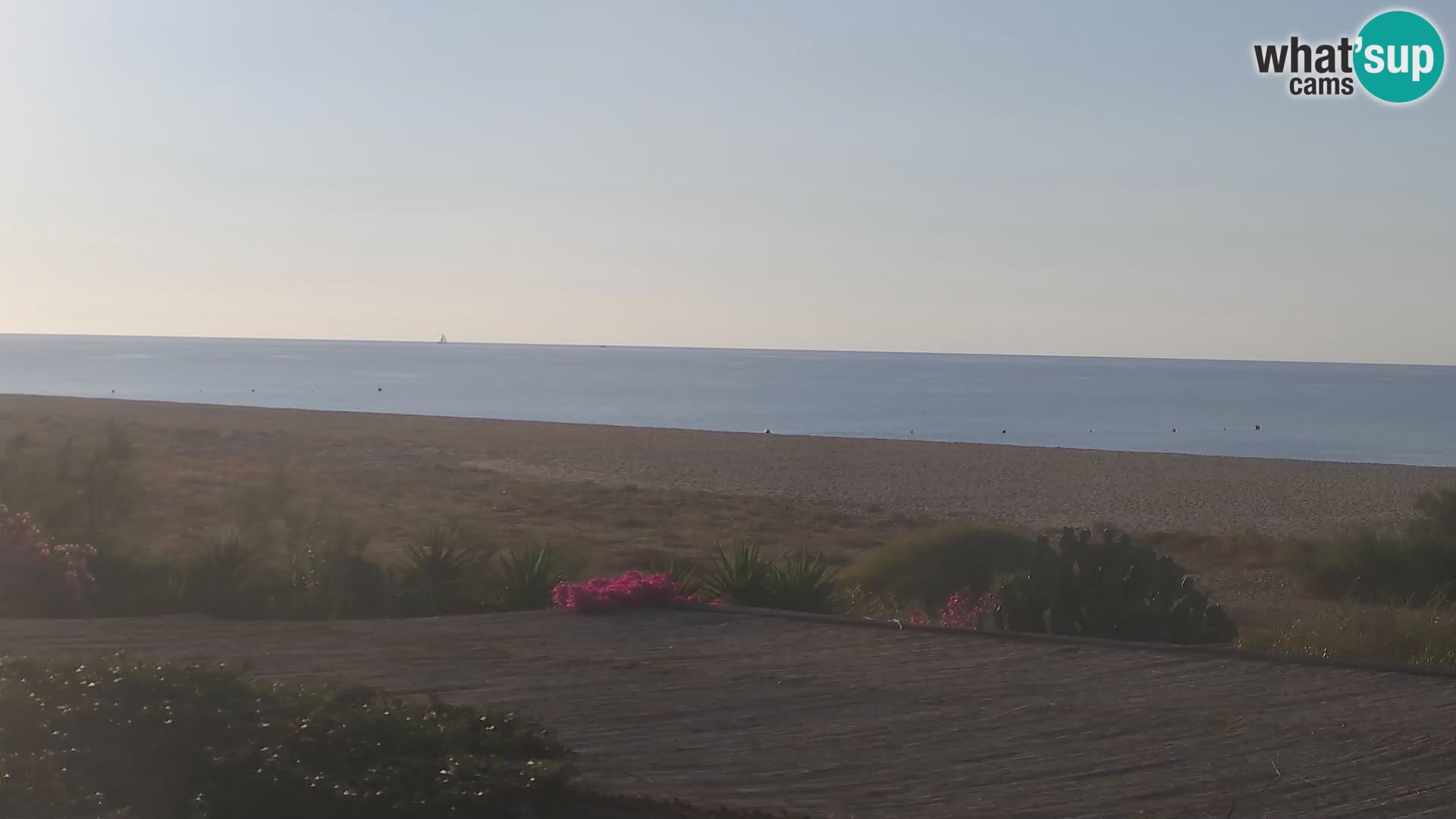 Spletna kamera Marina di Orosei – plaža v Sardiniji – Italija