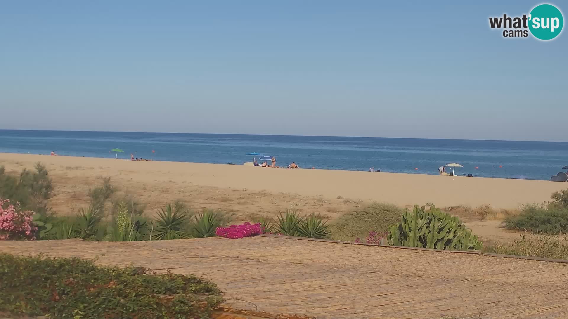 Marina di Orosei webcam – Strand in Sardinien – Italien