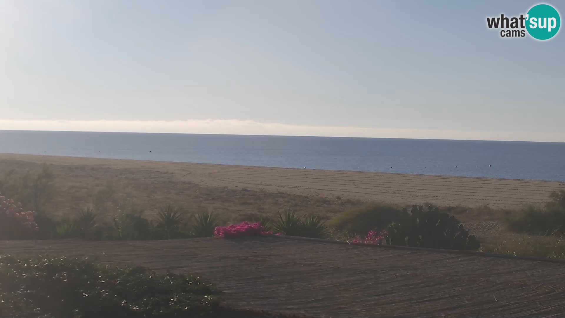 Live Webcam Marina di Orosei – beach in Sardinia – Italy
