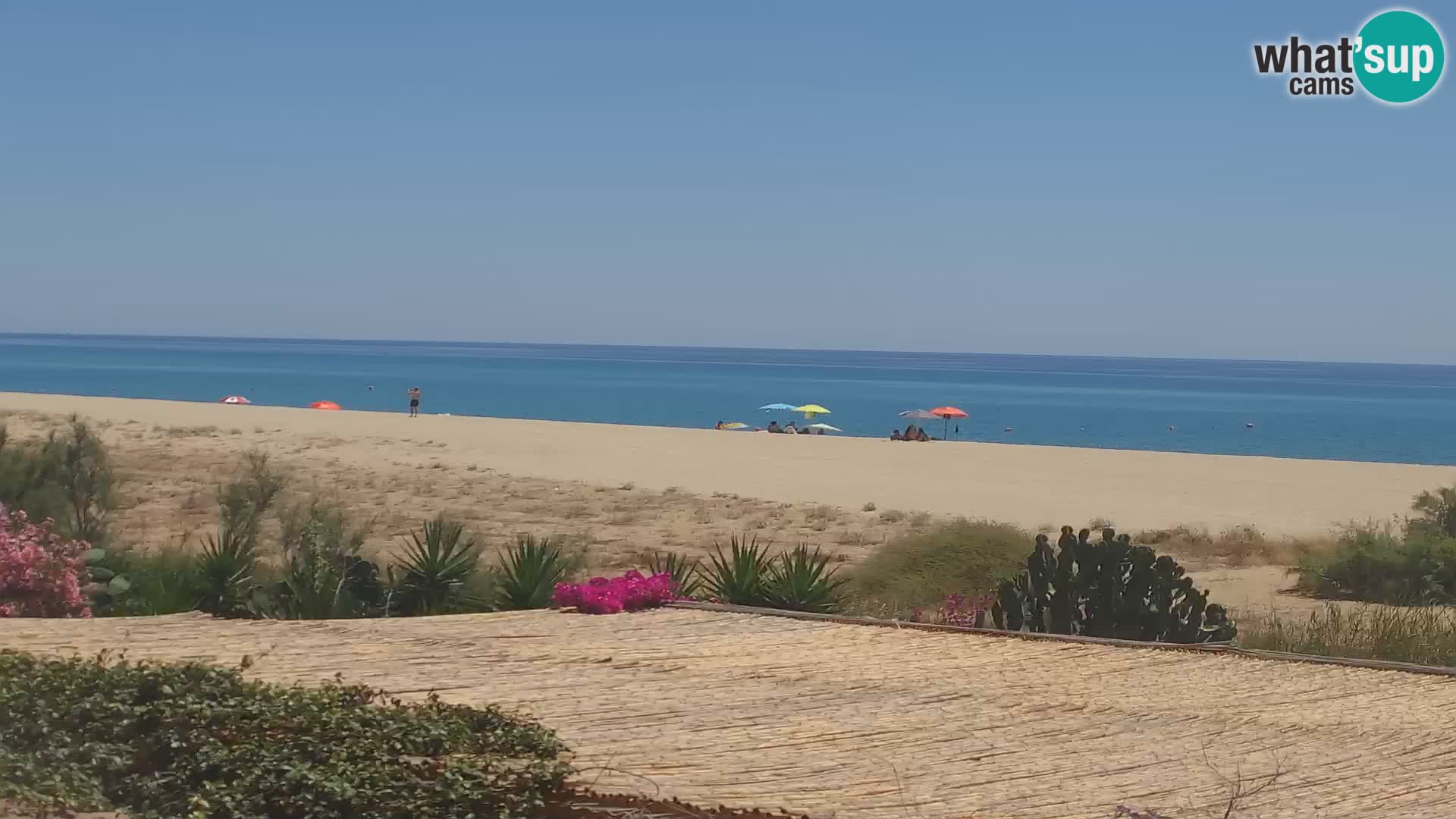 Web kamera Marina di Orosei – plaža u Sardiniji – Italija