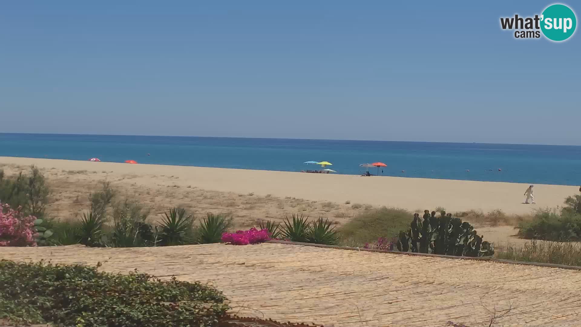 Live Webcam Marina di Orosei – spiaggia in Sardegna